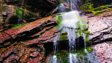 Wimbachklamm gorge yakınındaki Berchtesgaden, Bavyera, Almanya