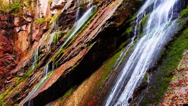 Wimbachklamm Bei Berchtesgaden Bayern Deutschland — Stockvideo