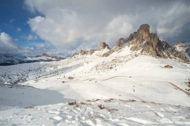 Passo giau - dolomites - İtalya