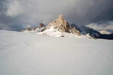 Passo Giau - Dolomites - Italy clipart