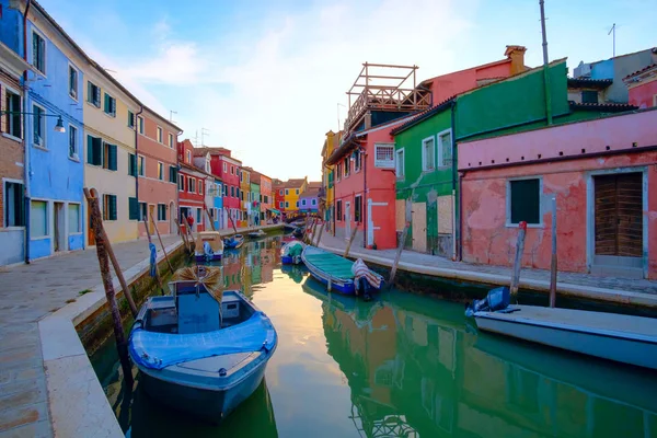 Colorful House Burano Island Venice Italy Europe — Stock Photo, Image