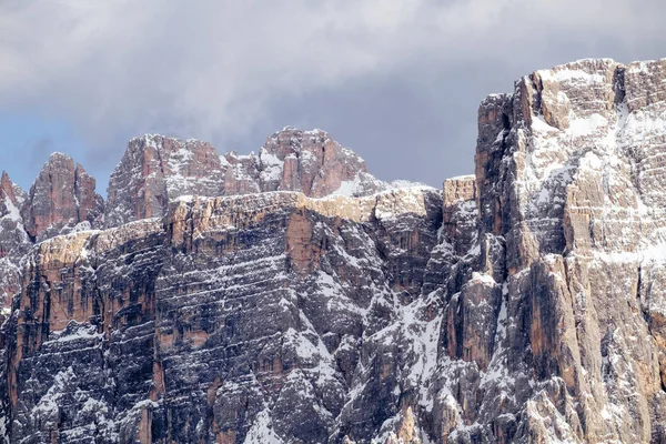 Montagna Lastoni Formin Dolomiti Italia — Foto Stock