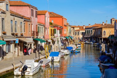 İtalya Venedik 'te Murano Adası