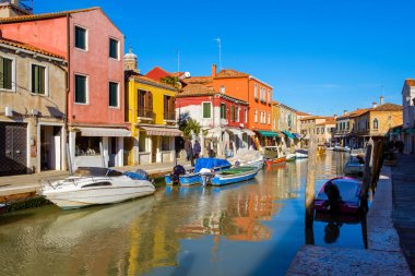 Venedik İtalya Sonbahar sezonu murano Adası 