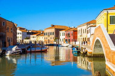 Venedik İtalya Sonbahar sezonu murano Adası 