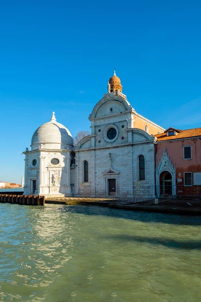 Igreja San Michele Ilha Cemitério Veneziano Veneza Cidade Itália — Fotografia de Stock