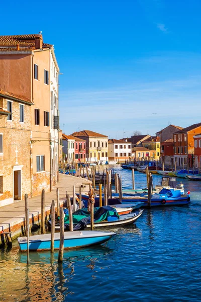 Ilha Murano Veneza Itália Temporada Outono — Fotografia de Stock