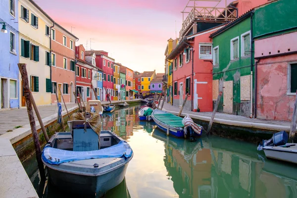 Venice Landmark Colorful Houses Burano Island Italy — Stock Photo, Image