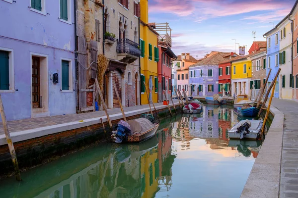 Venice Landmark Colorful Houses Burano Island Italy — Stock Photo, Image