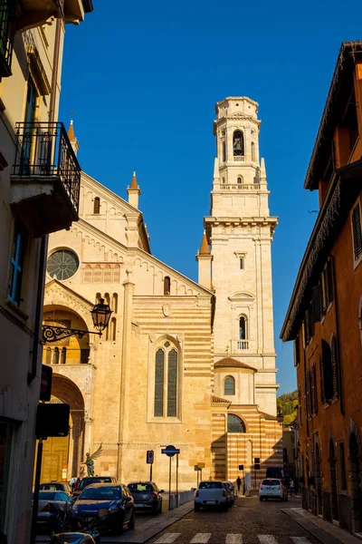 Belle Vecchie Strade Verona Regione Veneto Italia — Foto Stock