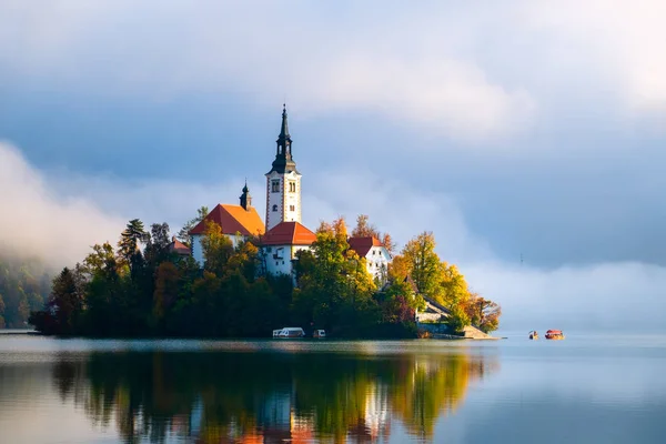 Λίμνη αφαίμαξη στη Σλοβενία — Φωτογραφία Αρχείου