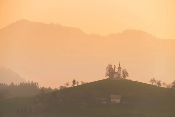 Paisaje otoñal en Eslovenia — Foto de Stock