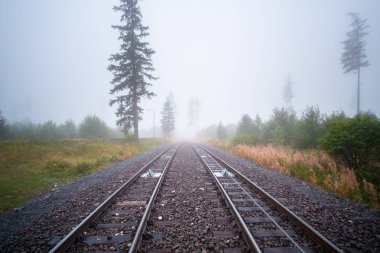 High Tatras dağlarındaki Funicular Demiryolu