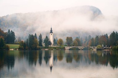 Bohinj Gölü Ulusal Park Triglav, Slovenya