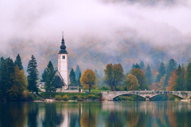 Bohinj Gölü Ulusal Park Triglav, Slovenya