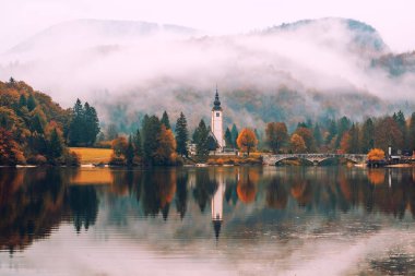 Bohinj Gölü Ulusal Park Triglav, Slovenya