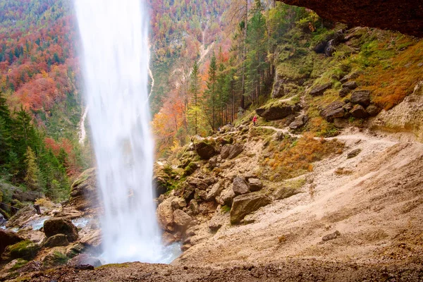 Cascata Pericnik in Slovenia, Europa — Foto Stock