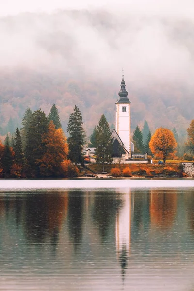 Lake Bohinj In National Park Triglav, Slovenia — Stock Photo, Image