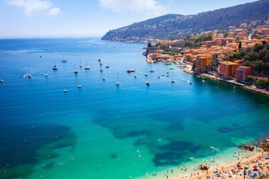 Villefranche-sur-Mer, Cote d Azur, French Riviera, Fransa.