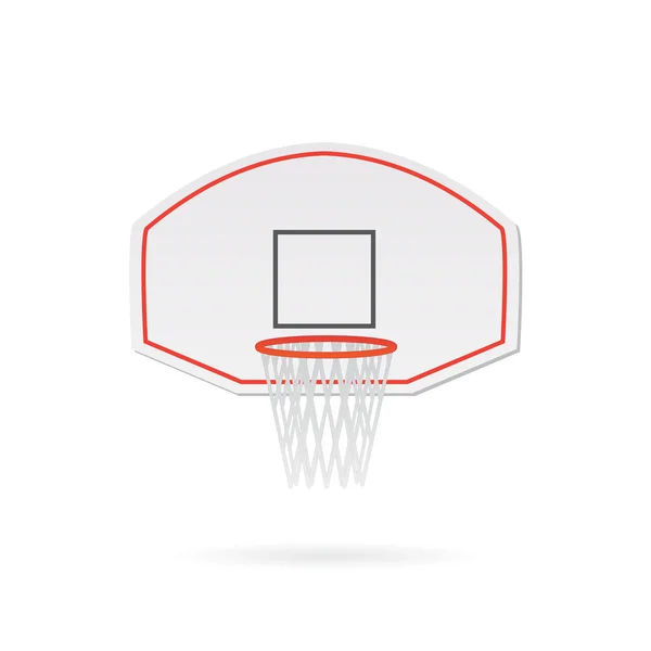 Ilustração de aro de basquete — Vetor de Stock