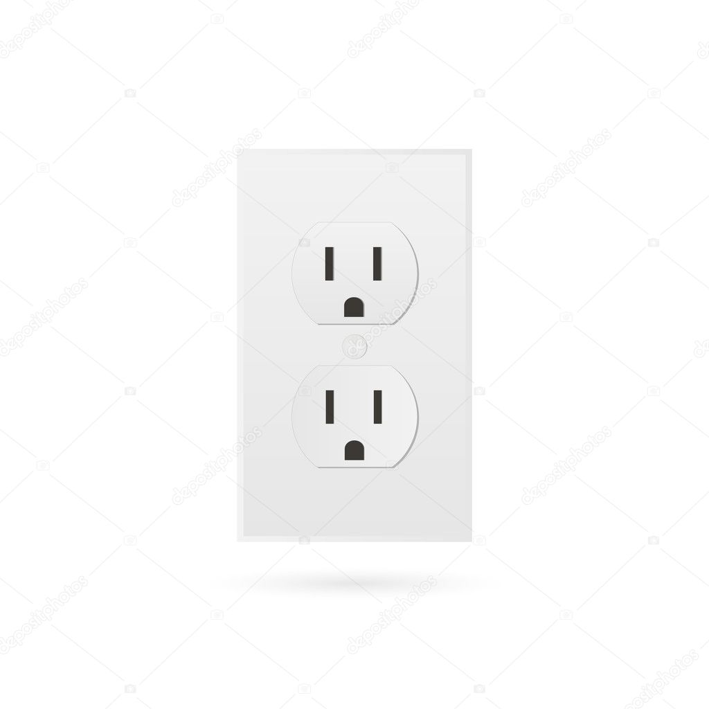 Power Outlet Illustration