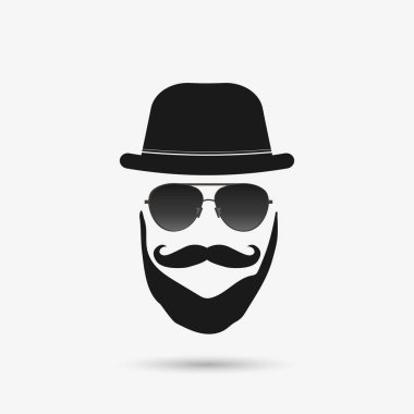 Yenilikçi güneş gözlüğü illüstrasyon