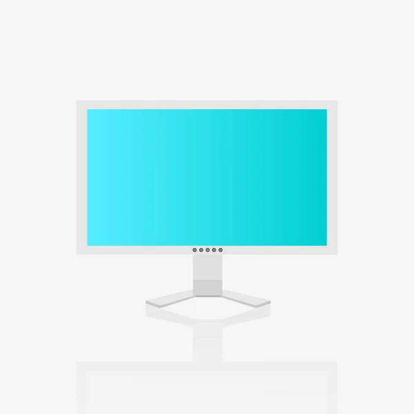 Computer Screen Illustration — Stock Vector