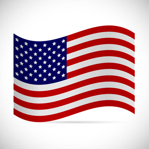 Иллюстрация флага США