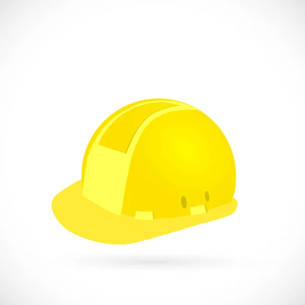 Ilustración del sombrero de construcción — Vector de stock