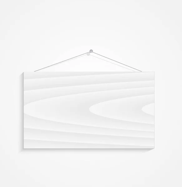 Panneau suspendu — Image vectorielle