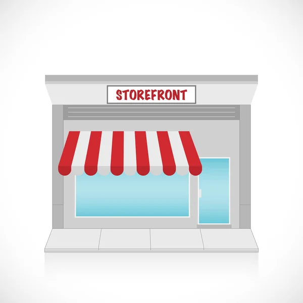 Storefront Illustration — Stock Vector