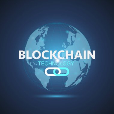 Blockchain illüstrasyon