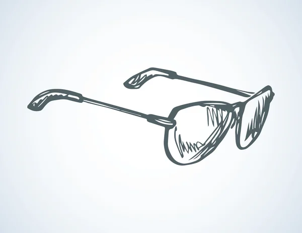 Óculos de sol. Desenho vetorial — Vetor de Stock