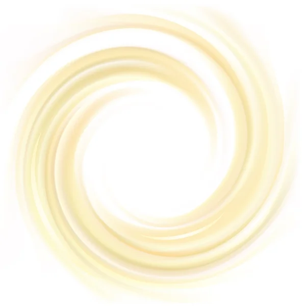 矢量旋转的奶油质地的黄色背景 — 图库矢量图片