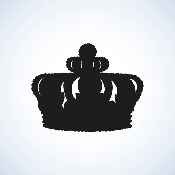 Crown. Vector drawing — Stock Vector