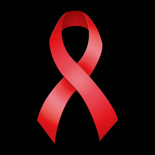 World AIDS symbol Day 1 decembe — Stock Vector