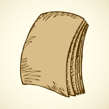 Kapalı kutu. Vektör çizim