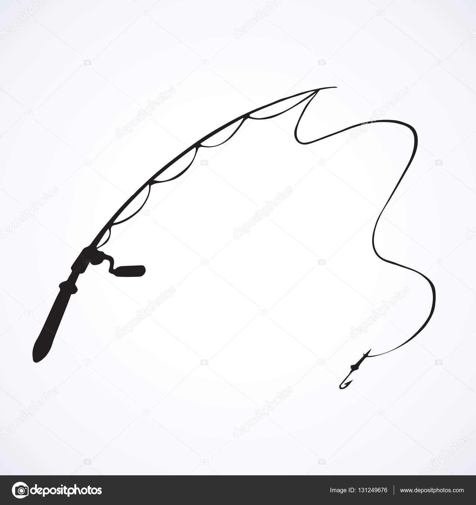 Cartoon Fishing Rod Vector 14 906 fishing rod cartoons on gograph