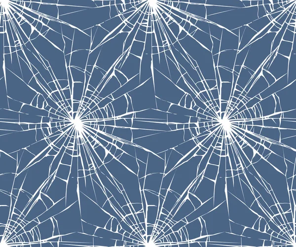 Rozbité sklo. Vektorové kreslení — Stockový vektor
