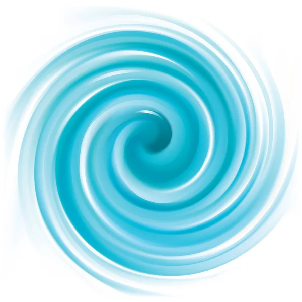 Vector blue swirling backdrop — Stock Vector