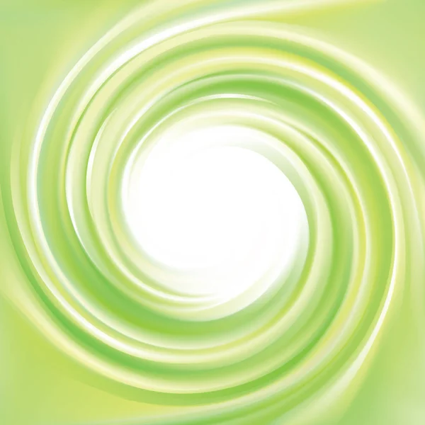 Vector abstrakt lime spiral bakgrund — Stock vektor