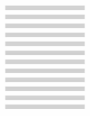 Vektör piyano sheet music