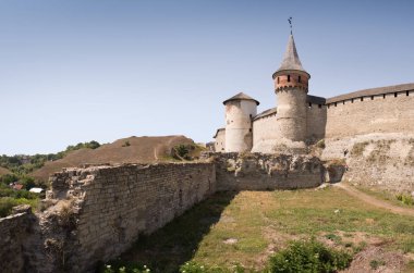 Antik kale. Kamenetz-Podolsk, Ukrayna