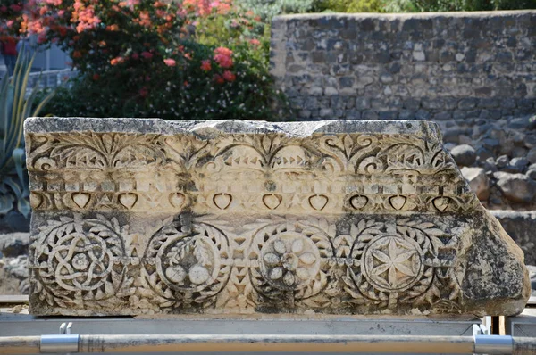 Capernaum kalıntıları — Stok fotoğraf