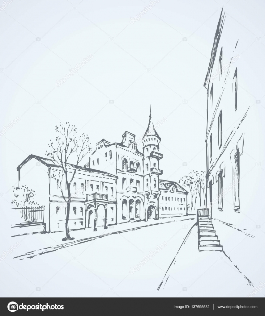 Векторные Рисунки Города