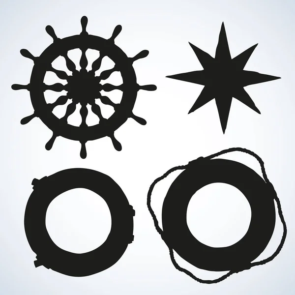 Illustration vectorielle des approvisionnements des navires — Image vectorielle