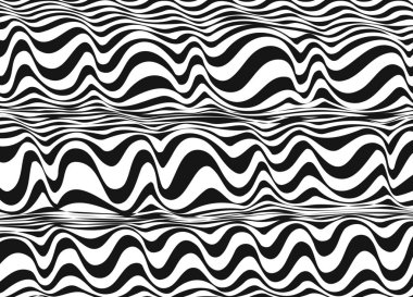 Dalgalı arka plan. Vektör çizim