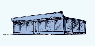 Dükkanı. Vektör çizim