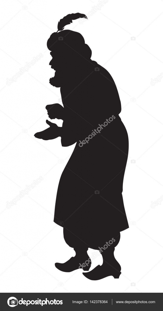 Viejo sabio en vestido asiático nacional. Dibujo vectorial Vector de stock  #142378364 de ©Marinka, image size:890x1700