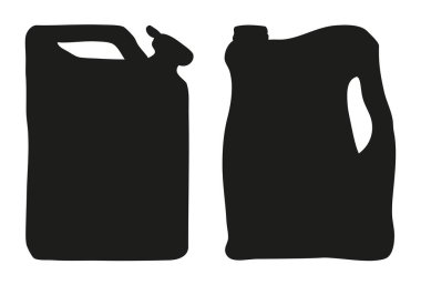 Teneke kutu. Vektör çizim